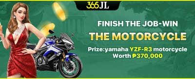 Ultimate Quest: Win a Motorcycle promotion banner